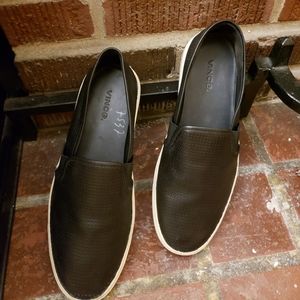 Women's Vince Blair Perforated Leather 👟 - Black